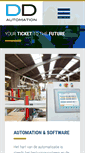 Mobile Screenshot of ddautomation.be